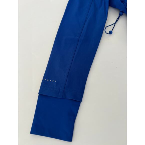 NWT Sweaty Betty Womens Size 6 Blue Fast Lane Zip Up Running Jacket Athleisure - Picture 16 of 16